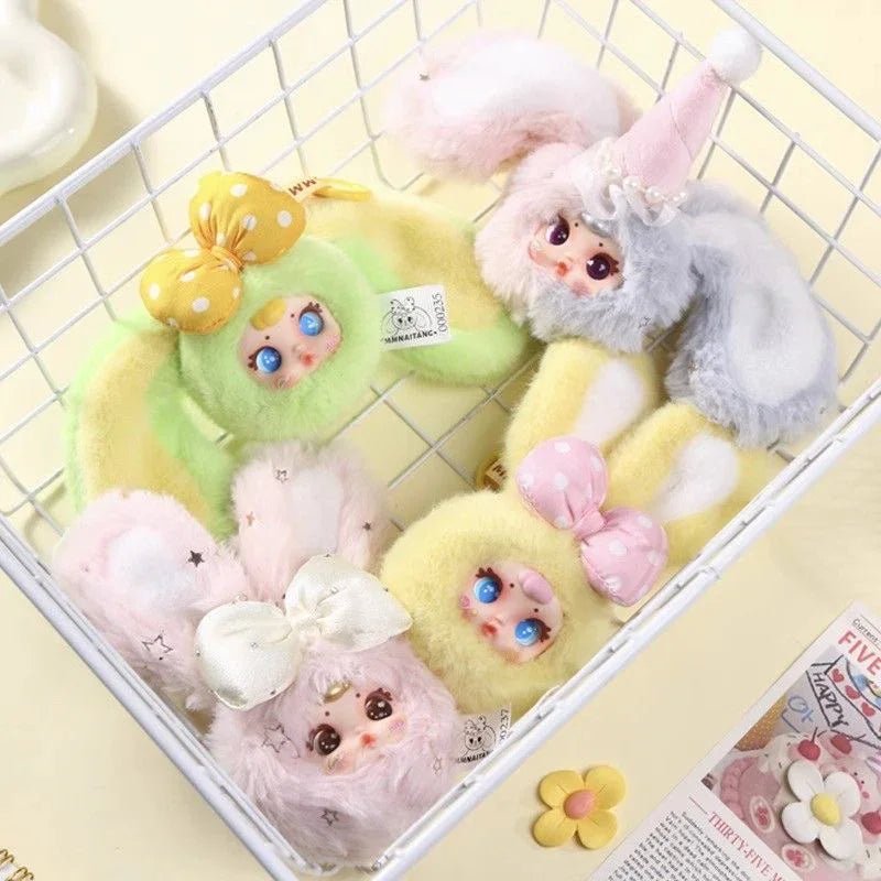 MM Candy Bunny V2 Series Plush Keychain Dolls. Blind Box - POP BOX