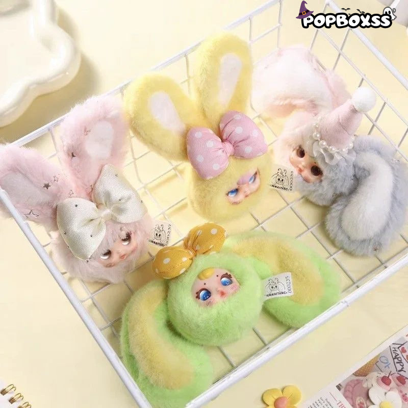 MM Candy Bunny V2 Series Plush Keychain Dolls. Blind Box - POP BOX