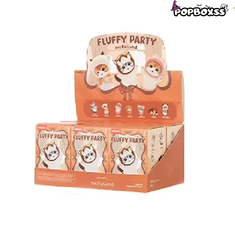 Mofusand Fluffy Party Series Figures. Blind Box - POP BOX