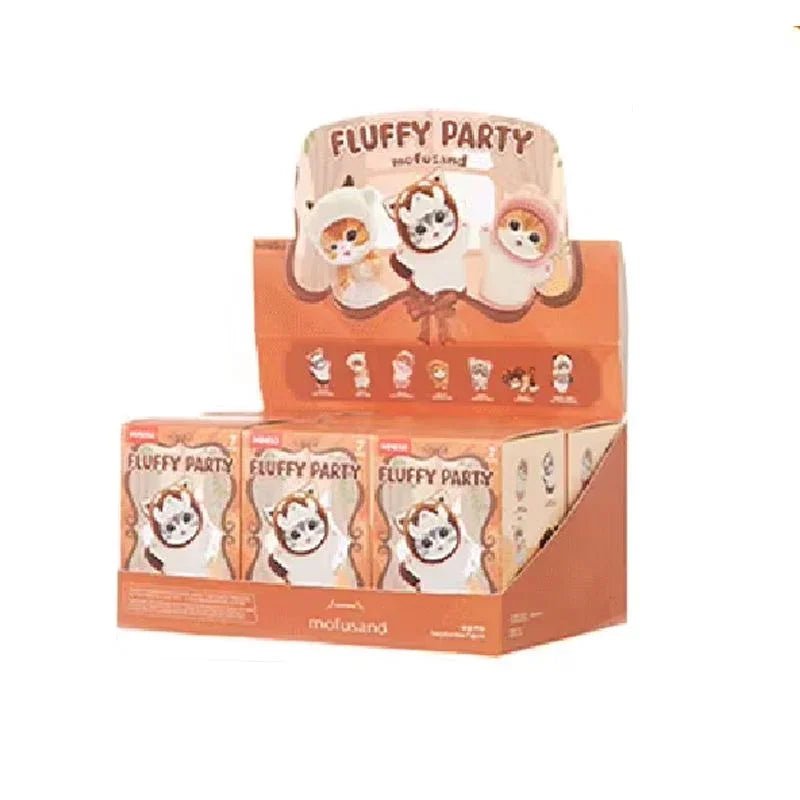 Mofusand Fluffy Party Series Figures. Blind Box - POP BOX