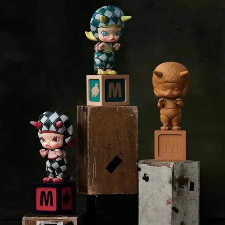 MOLLY Anniversary Statues Classical Retro Series PVC Figures - POP BOX