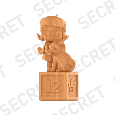 MOLLY Anniversary Statues Classical Retro Series PVC Figures - POP BOX