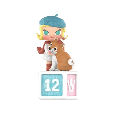 MOLLY Anniversary Statues Classical Retro Series PVC Figures - POP BOX