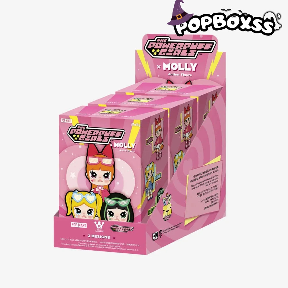 MOLLY x The Powerpuff Girls Series Action Figures. Blind Box - POP BOX