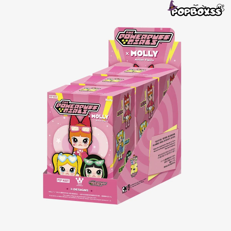 MOLLY x The Powerpuff Girls Series Action Figures. Blind Box - POP BOX