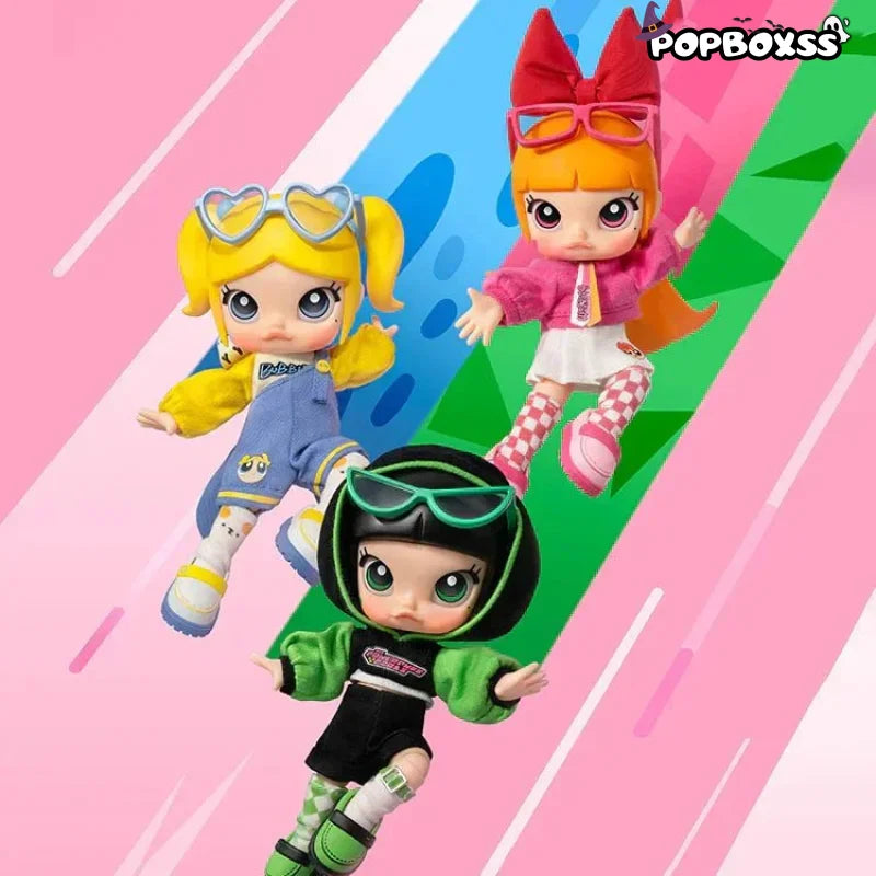MOLLY x The Powerpuff Girls Series Action Figures. Blind Box - POP BOX