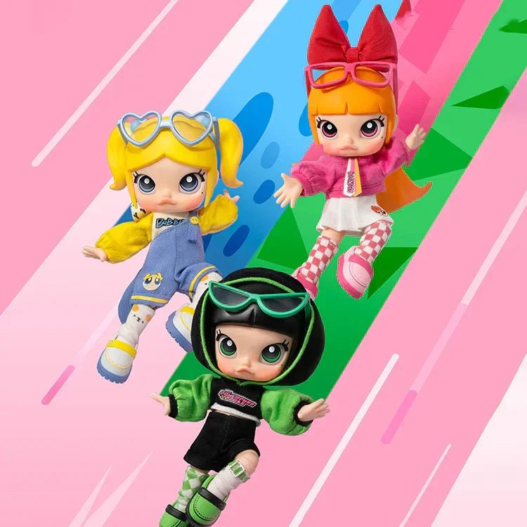 MOLLY x The Powerpuff Girls Series Action Figures. Blind Box - POP BOX