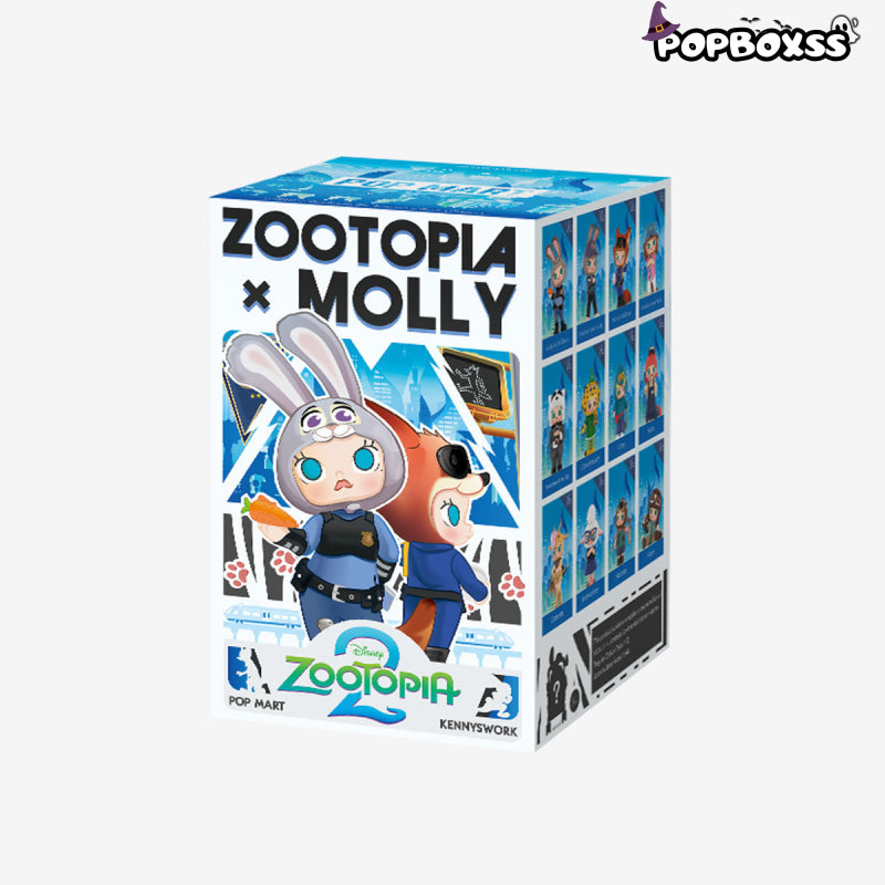 MOLLY × Zootopia Co-branded Series Figure Blind Box (PRE-ORDER) 1 BOX
