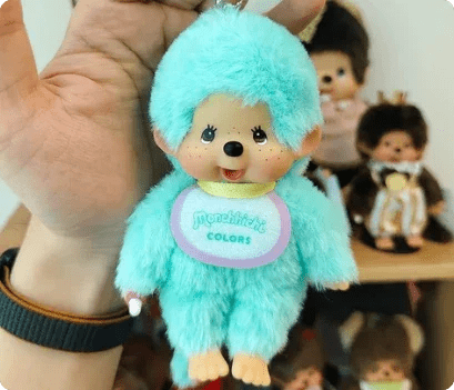Monchichi Plush Pendant Dolls - POP BOX