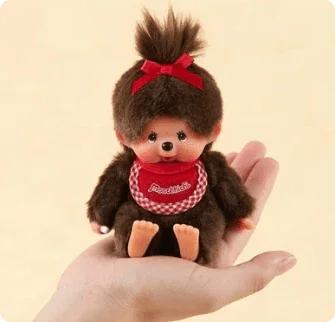Monchichi Plush Pendant Dolls - POP BOX