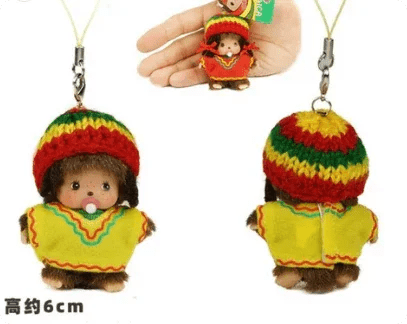 Monchichi Plush Pendant Dolls - POP BOX