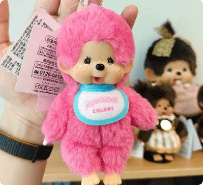 Monchichi Plush Pendant Dolls - POP BOX