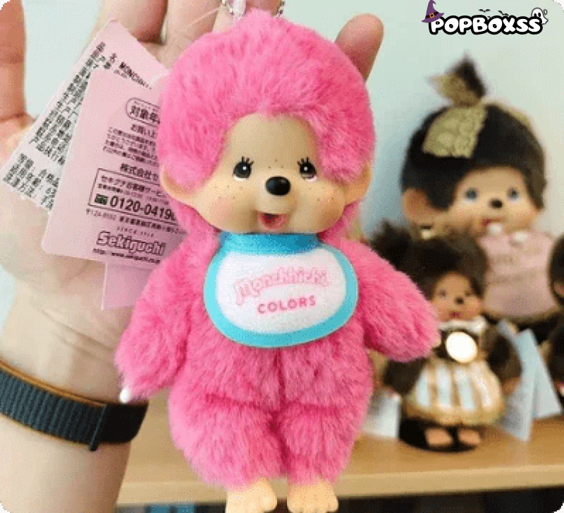Monchichi Plush Pendant Dolls - POP BOX