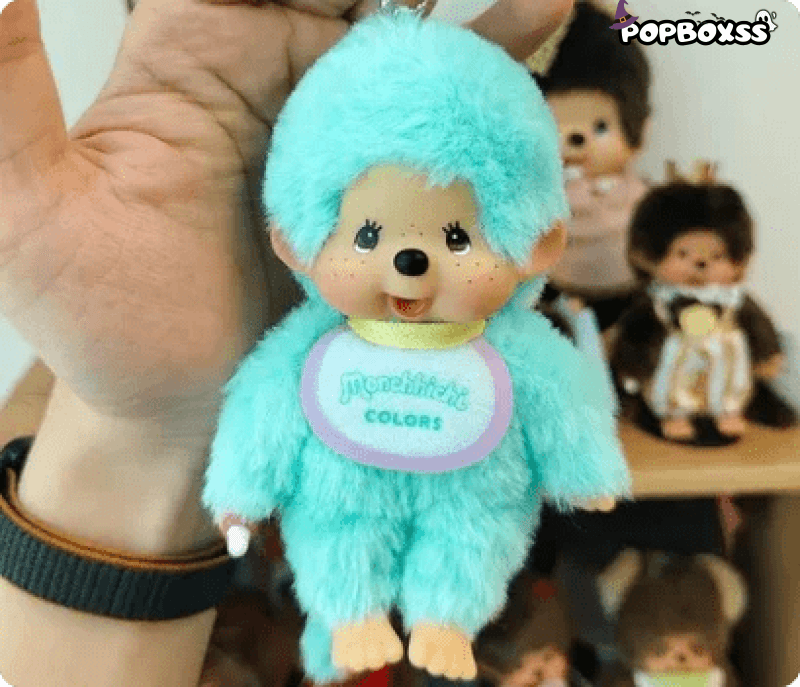 Monchichi Plush Pendant Dolls - POP BOX