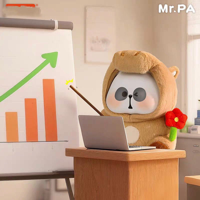 MR.PA 200% Cute Beast Company Series Plush Dolls, Blind Box - POP BOX