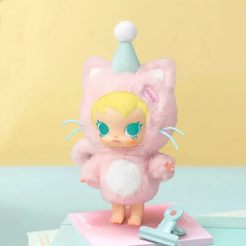 【New】baby molly Pocket Friends Series Vinyl Plush Pendant Blind Box - POP BOX