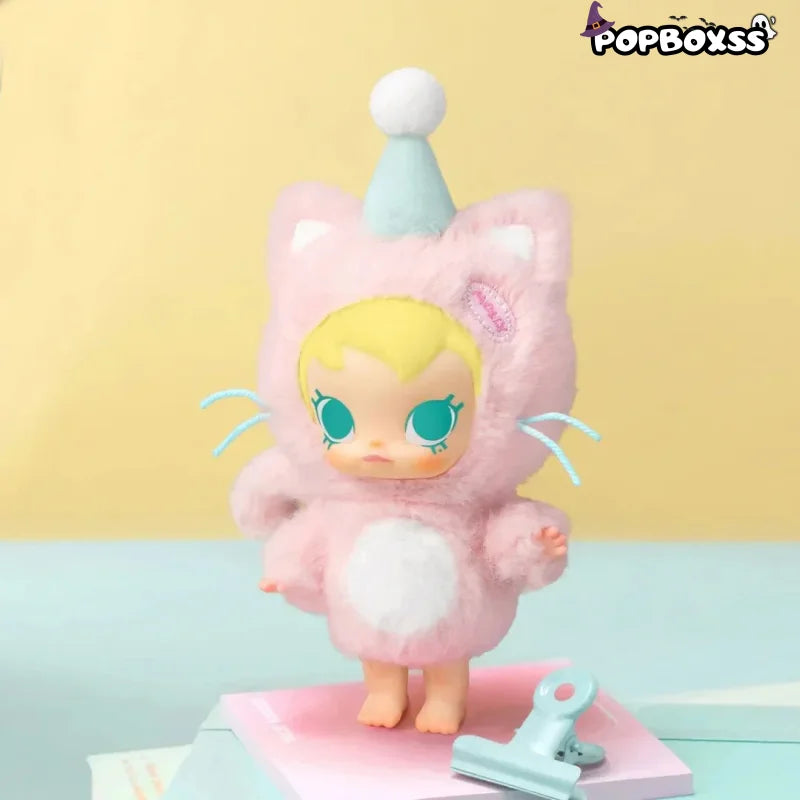 【New】baby molly Pocket Friends Series Vinyl Plush Pendant Blind Box - POP BOX