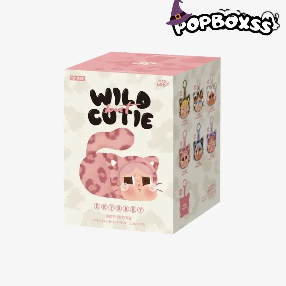 【New】CRYBABY Wild but Cutie Series - Vinyl Plush Pendant Blind Box - POP BOX