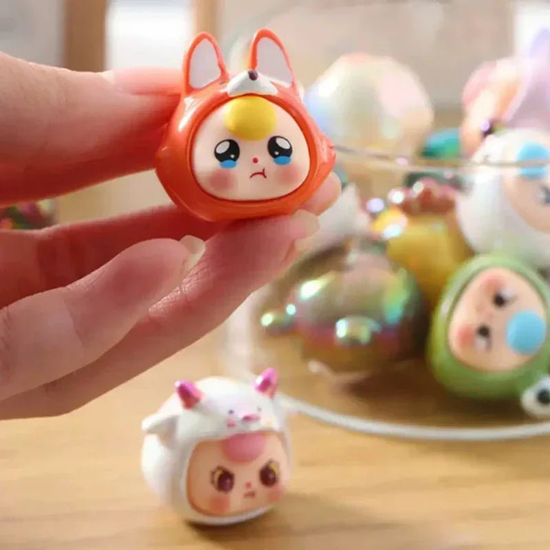 NEW PVC VERSION Baby Three MINI Animal Bean Series 3 BABY THREE Blind Box - POP BOX