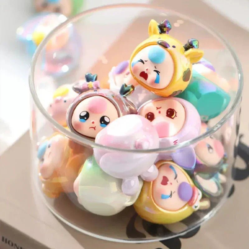 NEW PVC VERSION Baby Three MINI Animal Bean Series 3 BABY THREE Blind Box - POP BOX