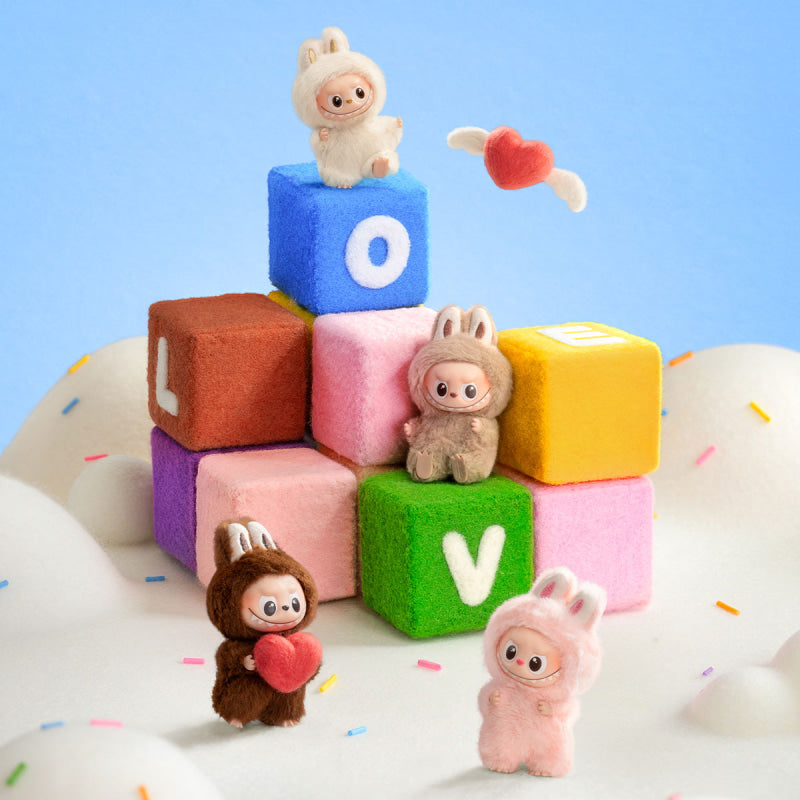 【New】THE MONSTERS Pin for Love Series-Vinyl Plush Pendant labubu Blind Box