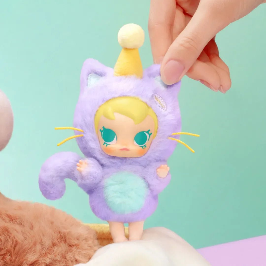 【New】baby molly Pocket Friends Series Vinyl Plush Pendant Blind Box - POP BOX