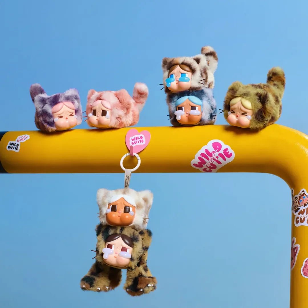 【New】CRYBABY Wild but Cutie Series - Vinyl Plush Pendant Blind Box - POP BOX