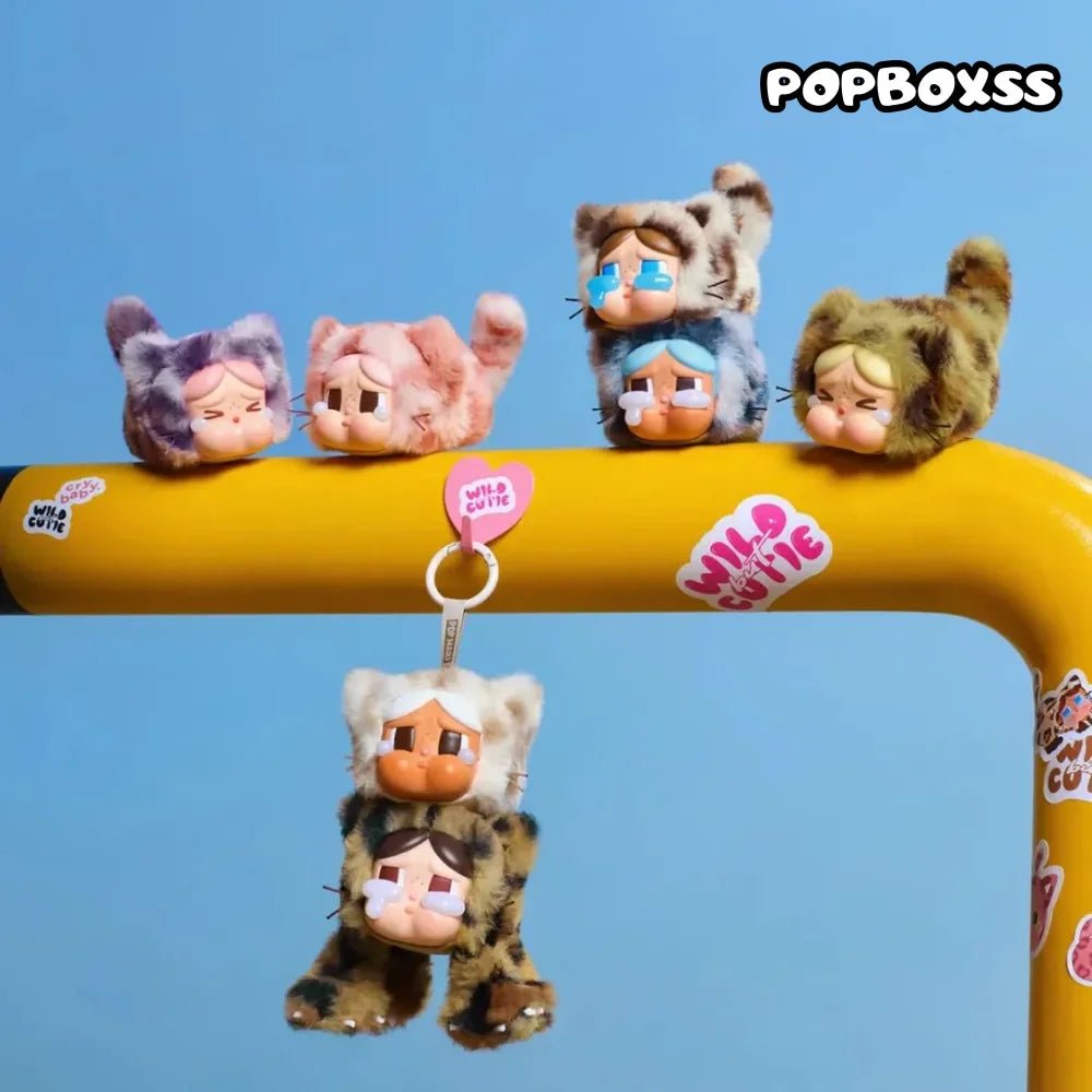 【New】CRYBABY Wild but Cutie Series - Vinyl Plush Pendant Blind Box - POP BOX