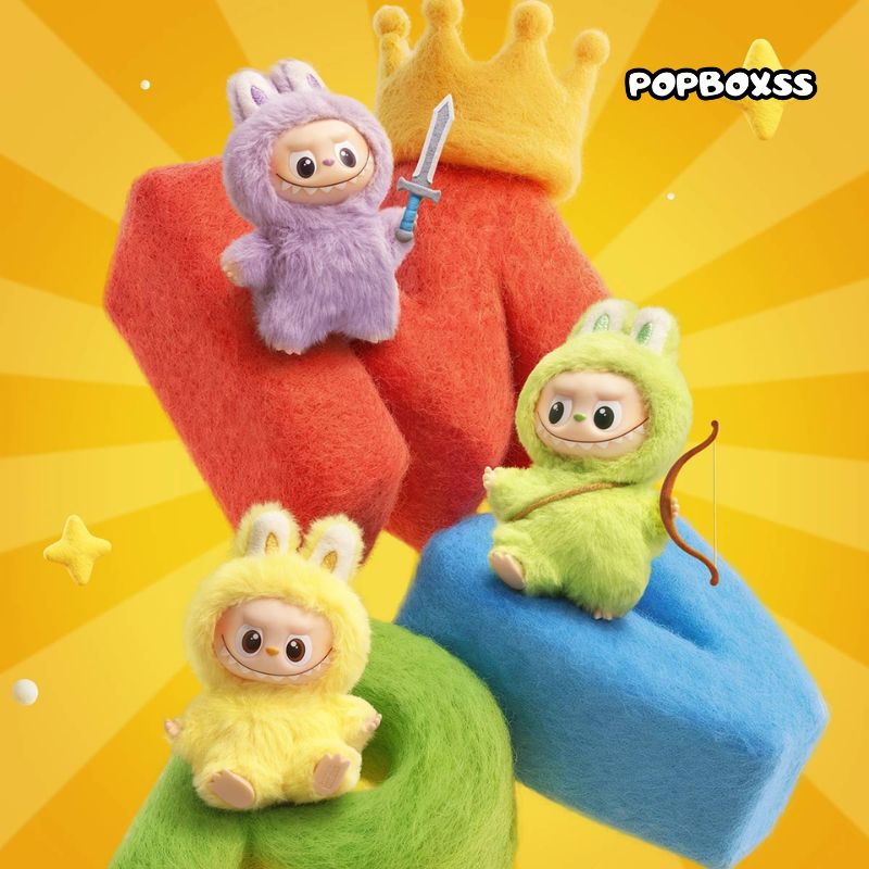 【New】THE MONSTERS Pin for Love Series - Vinyl Plush Pendant labubu Blind Box - POP BOX