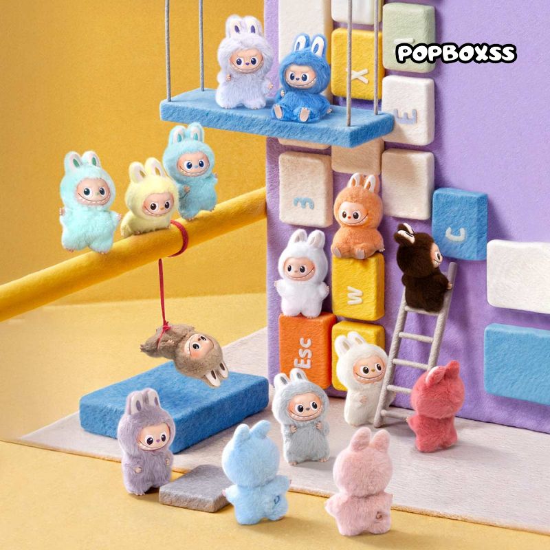 【New】THE MONSTERS Pin for Love Series - Vinyl Plush Pendant labubu Blind Box - POP BOX