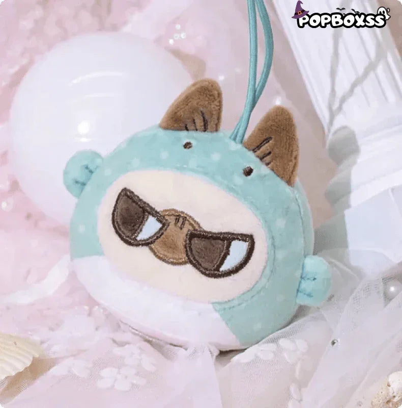 Nobeko Azukisan Oceanic Series Mini Plush Pendant Blind Box - POP BOX