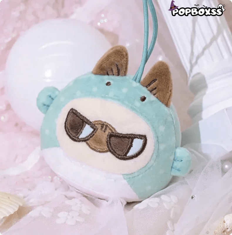 Nobeko Azukisan Oceanic Series Mini Plush Pendant Blind Box - POP BOX