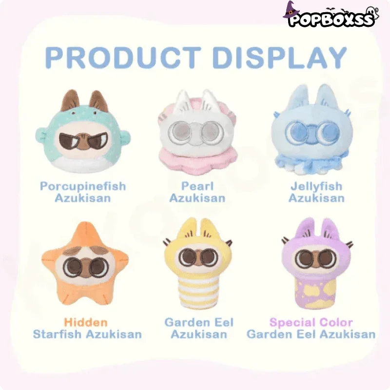 Nobeko Azukisan Oceanic Series Mini Plush Pendant Blind Box - POP BOX
