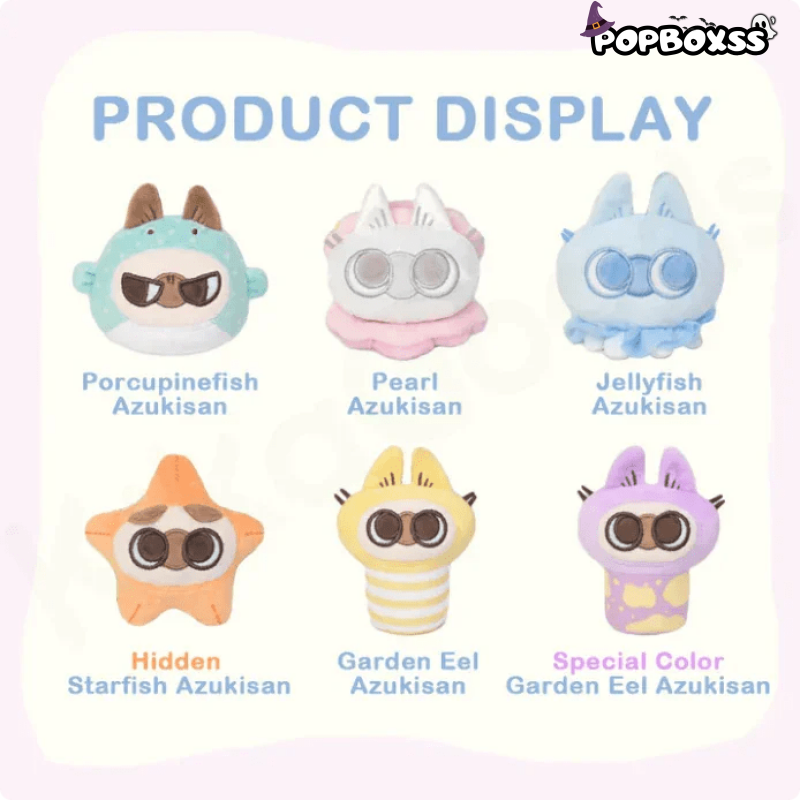 Nobeko Azukisan Oceanic Series Mini Plush Pendant Blind Box - POP BOX