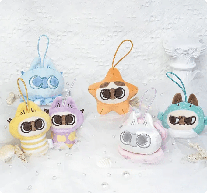 Nobeko Azukisan Oceanic Series Mini Plush Pendant Blind Box - POP BOX