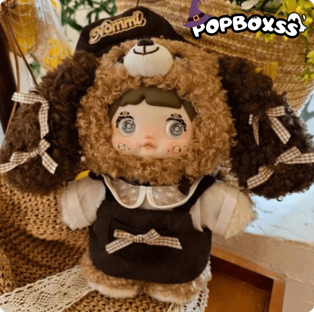 Nommi Chocolate Puppy 400% Plush Doll. Limited Edition - POP BOX