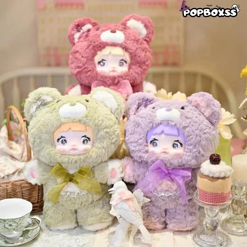 Nommi Good Night Bear Series 400% Plush Dolls. Blind Box - POP BOX