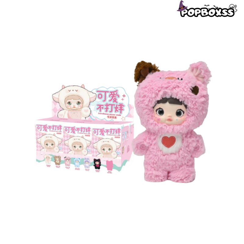 Nommi Loveliness Never Ends Series Plush Dolls. Blind Box 1 SET (6 BOXES) blind box