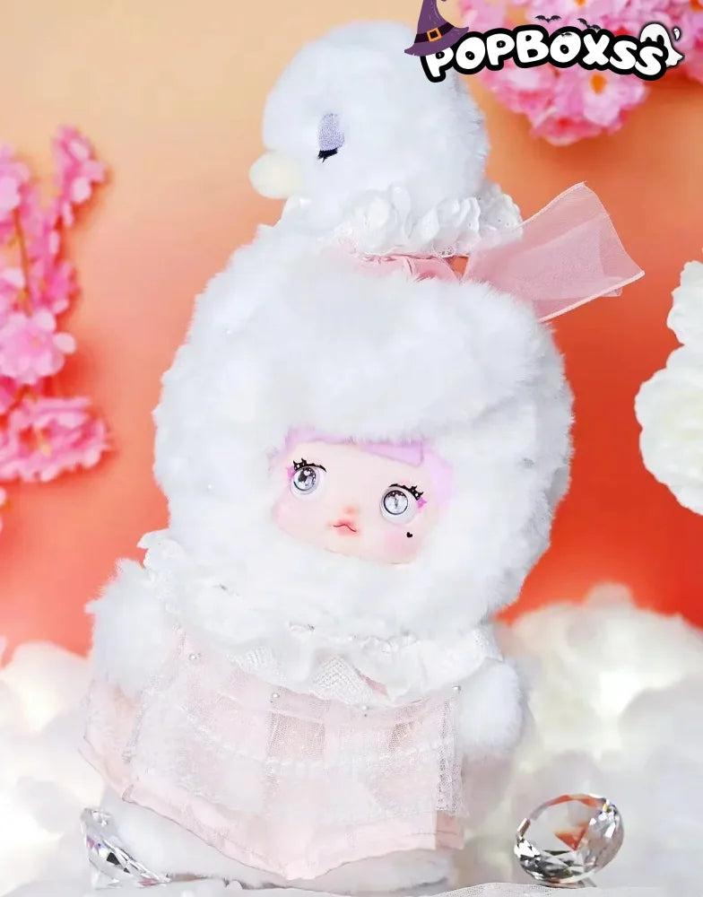 NOMMI Swan Lake Plush Hanging Card. Limited Edition - POP BOX