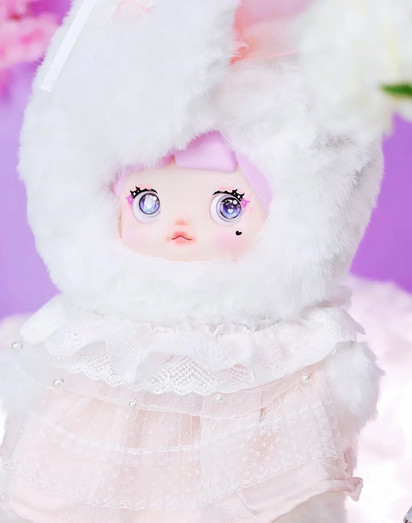 NOMMI Swan Lake Plush Hanging Card. Limited Edition - POP BOX