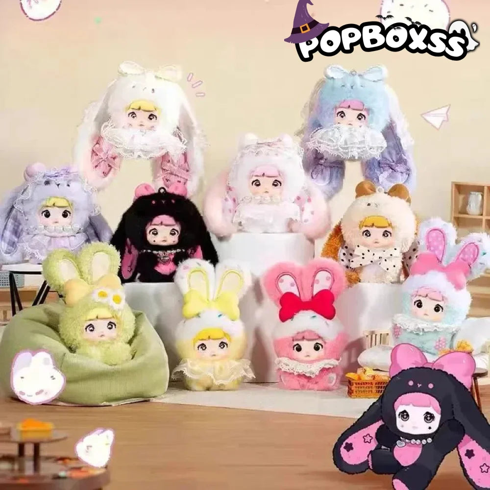 Nommi Sweetheart Bunny Blind Box Mibao Series 2 Plush Toy Keychain - POP BOX
