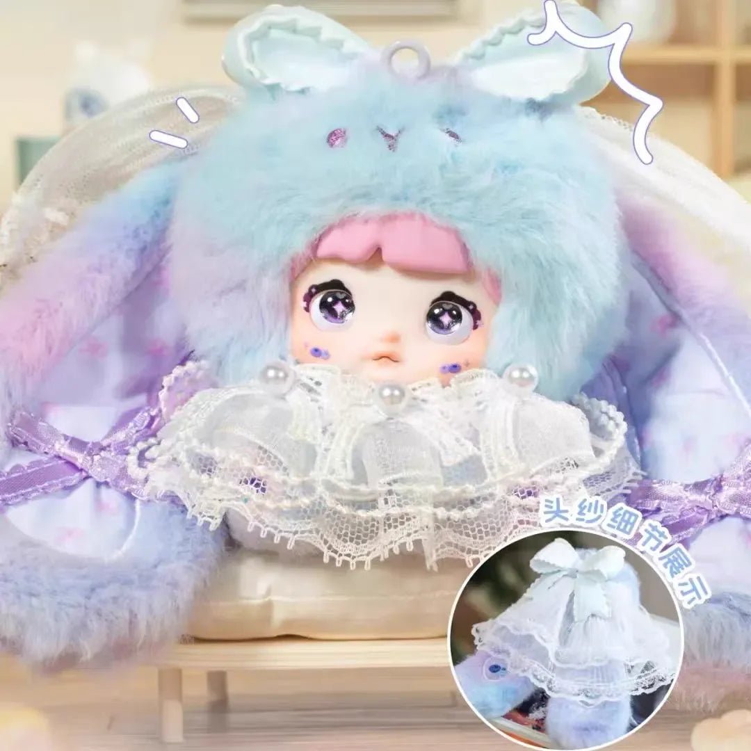 Nommi Sweetheart Bunny Blind Box Mibao Series 2 Plush Toy Keychain - POP BOX