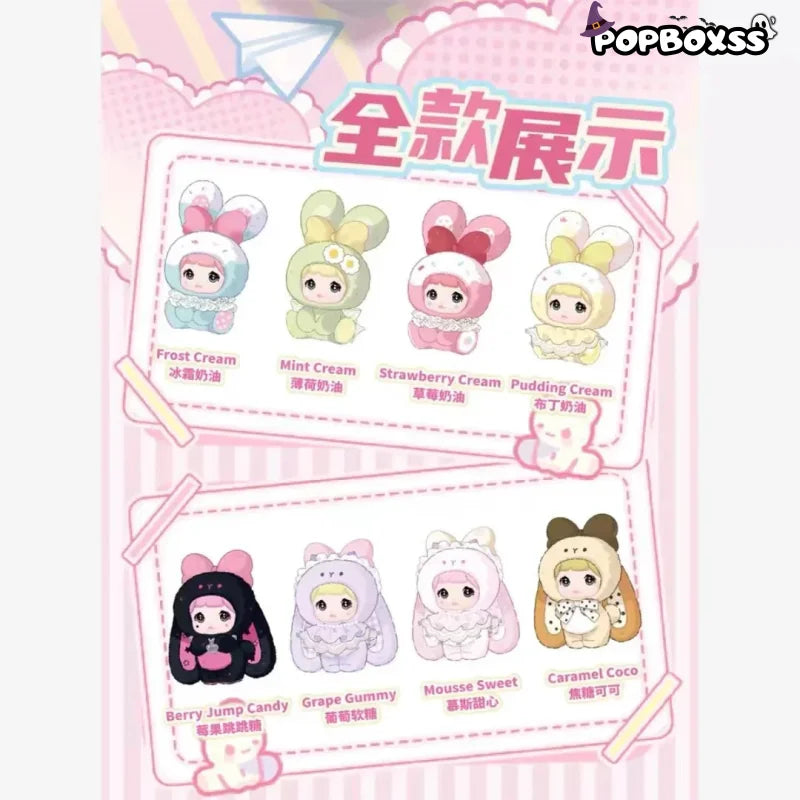 Nommi Sweetheart Bunny Blind Box Mibao Series 2 Plush Toy Keychain - POP BOX