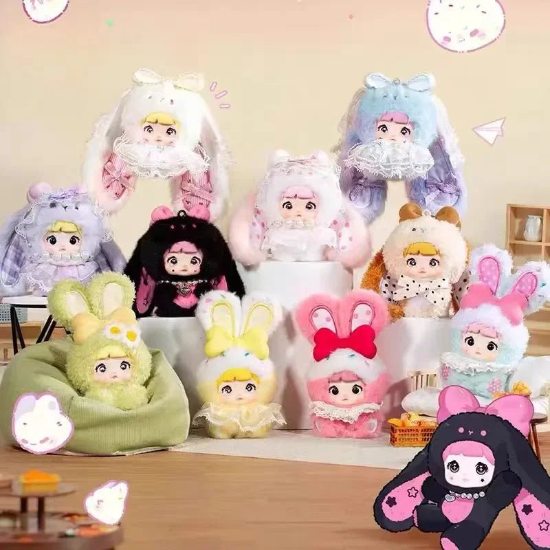 Nommi Sweetheart Bunny Blind Box Mibao Series 2 Plush Toy Keychain - POP BOX