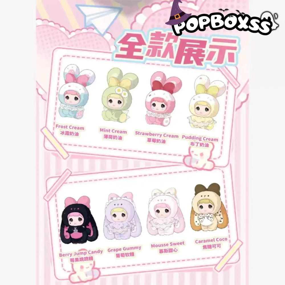 Nommi Sweetheart Bunny Blind Box Mibao Series 2 Plush Toy Keychain - POP BOX
