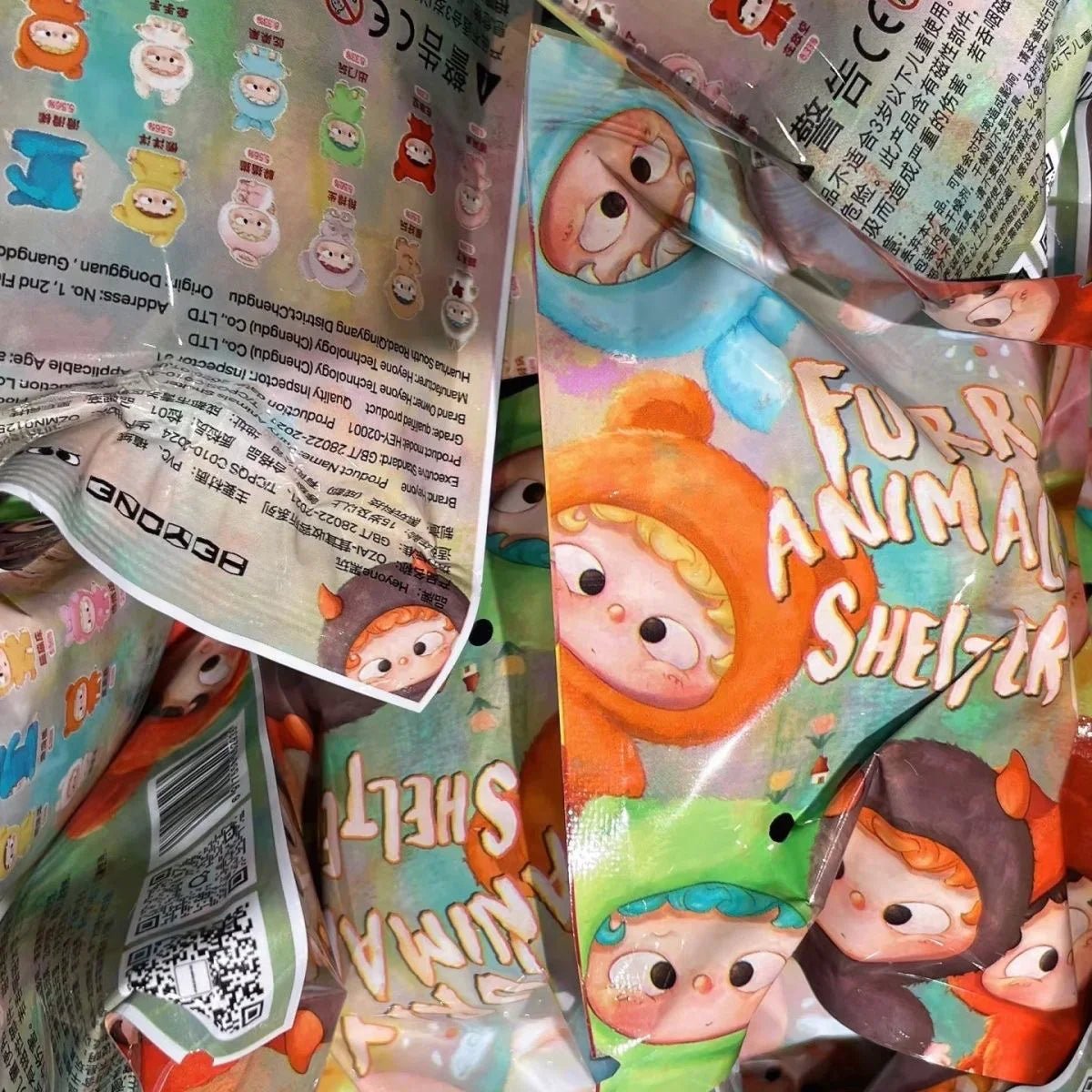 OZAI Furry Animals Shelter Series Figures Blind Box - POP BOX