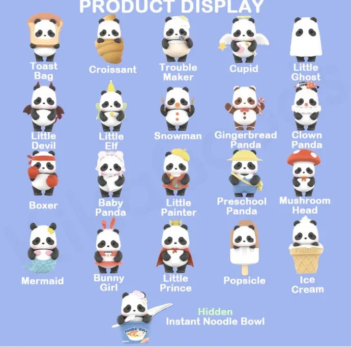 Panda Roll MiniMe Dress Up Series Blind Bag - POP BOX