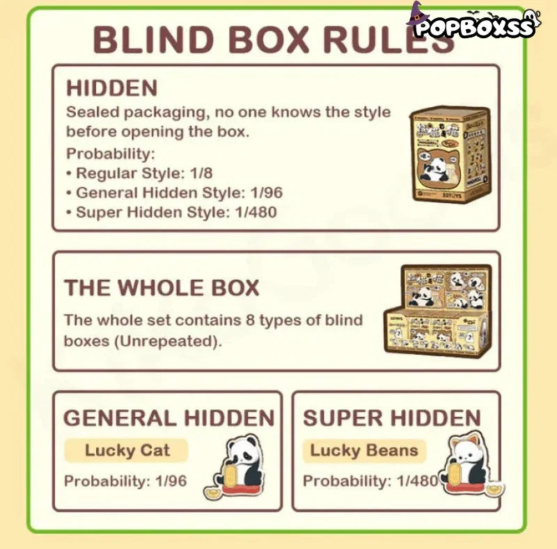 Panda Roll Pandas Are Also Cats Series Blind Box - POP BOX
