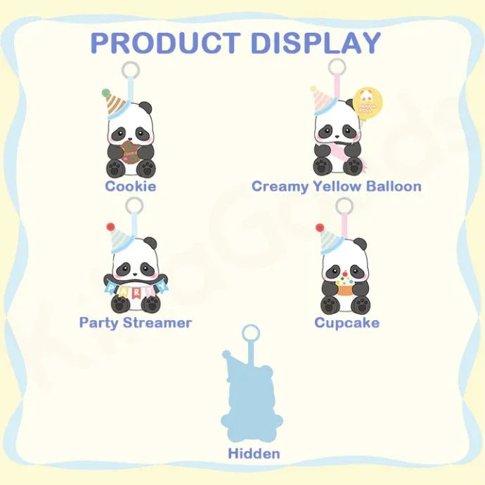 Panda Roll Party Series Plush Blind Box - POP BOX