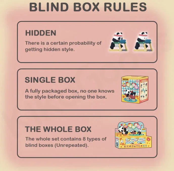 Panda Roll Playful Journal Series Blind Box - POP BOX